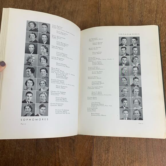 1935 The Obelisk Southern Illinois Normal University SIUC Carbondale IL Yearbook - Picture 16 of 16
